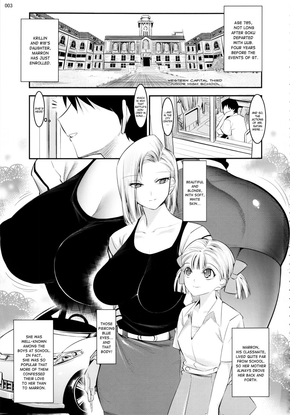 Hentai Manga Comic-Tender First Time With Android 18-v22m-Read-2